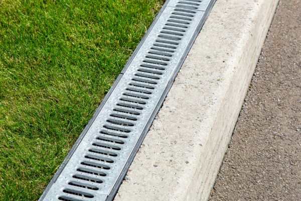 Courtyard Drain Installation in Marion