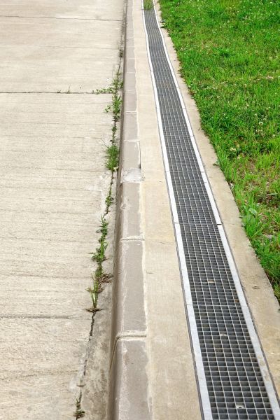 Concrete Drain Installation in Marion